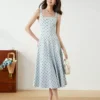 O1CN010HyP1y1LISVx0nIes_2983371276.jpg_q50.jpg_.webp IEF/爱依服连衣裙2026夏季新款法式气质感复古波点方领吊带长裙