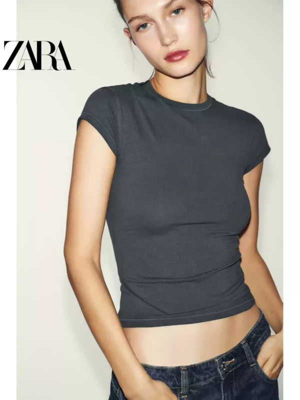 O1CN011ziQrV1POeKXi4bd0_2228361831.jpg_q50.jpg_.webp ZARA2025冬季新品 女装 短袖圆领多色选基础凉感 T 恤 4174325