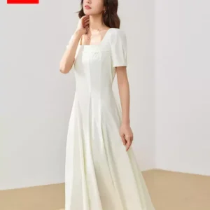O1CN012ehKMb1LISW0gpen7_4611686018427380236-0-item_pic.jpg_q50.jpg_.webp IEF/爱依服连衣裙2026夏季新款法式简约大方气质感通勤连衣长裙