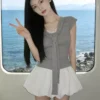 O1CN013koQNe1nGuPkJjO6q_2261115063.jpg_q50.jpg_.webp 夏天穿搭一整套2026巨好看韩系小个子漂亮减龄花苞短裙套装两件套