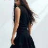 O1CN015XJL0s1UUDDgHs2k3-3676232520.jpg_q50.jpg_.webp HM女装连衣裙2026夏季新款收腰法式无袖皱感蛋糕连身裙1337691