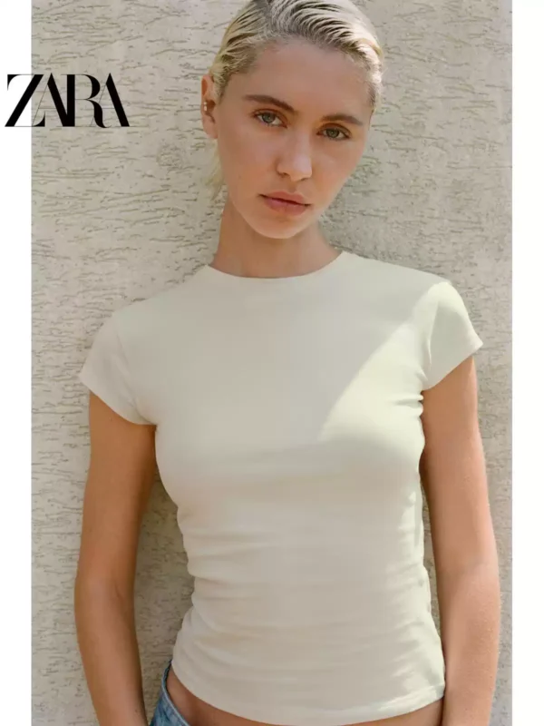 O1CN01BM0Ws41POeJd3bi7D_2228361831.jpg_q50.jpg_.webp ZARA2025冬季新品 女装 短袖圆领多色选基础凉感 T 恤 4174325