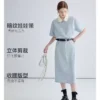 O1CN01CV8PSu1SIBaSKA3HW_380552223.jpg_q50.jpg_.webp 【现货】VEGA CHANG法式连衣裙女26夏松弛感韩系显瘦透气赫本风