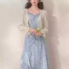 O1CN01ErkUkC1qss5OHyiVu_1019175552.png_q50.jpg_.webp 三寸藕【暮色苍蓝】海边度假蓝色吊带连衣裙夏季不规则巨好看裙子