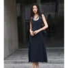 O1CN01FJH0Ye2FYaxO1nhdL_2104668892.jpg_q50.jpg_.webp UR2026夏季新款女装休闲真两件条纹挂脖系带连衣裙UYY760098