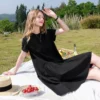 O1CN01LVLj3C1tJYNuNyWgs_745475881.jpg_q50.jpg_.webp 【三彩小樱花】2026夏季新款纯棉小个子短袖娃娃裙A字连衣裙女M