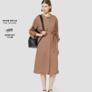 O1CN01MU4yRS1Lu0zn4scq9_4611686018427381550-0-item_pic.jpg_q50.jpg_.webp MaxMara 2026春夏新品女装亚麻直筒长款连衣裙6221136206&