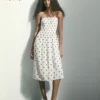 O1CN01RJI4W71UUDE1jbAa2_4611686018427386696-0-item_pic.jpg_q50.jpg_.webp HM女装连衣裙2026夏季新款气质时尚通勤缩褶吊带连衣裙1325468
