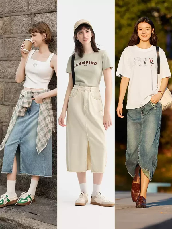 O1CN01b5xHvU1LUMjVyNGMD_397341302.jpg_q50.jpg_.webp 森柔牛仔|森马牛仔半身裙女毛边潮流夏季显瘦复古开叉直筒裙个性