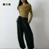O1CN01bxybI41UUDE1jfCTo_4611686018427386696-0-item_pic.jpg_q50.jpg_.webp HM女装T恤春季长袖设计感时尚内搭设计感修身垂褶粘纤上衣1320233