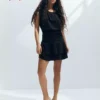 O1CN01d5GGtU1UUDE24Eaao_4611686018427386696-0-item_pic.jpg_q50.jpg_.webp HM女装连衣裙2026夏季新款收腰法式无袖皱感蛋糕连身裙1337691