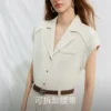 O1CN01joiRyw22Xb0cgGFzK-2209697117130.jpg_q50.jpg_.webp ELLE老钱风亚麻连衣裙女2026夏新款收腰松弛感通勤时尚a字裙长裙