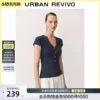 O1CN01lf2wMT2FYaxMlUQb1_2104668892.jpg_q50.jpg_.webp UR2026夏季新款女装魅力简约日常圆领纽扣饰针织衫UWG960049
