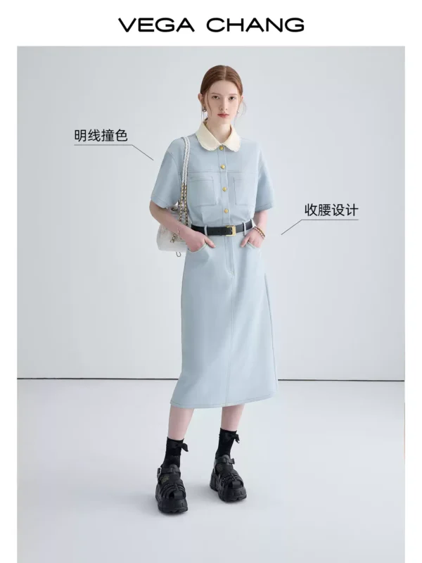 O1CN01nCaRPs1SIBaRRd2iw_380552223.jpg_q50.jpg_.webp 【现货】VEGA CHANG法式连衣裙女26夏松弛感韩系显瘦透气赫本风