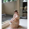O1CN01oQ4Fza1Fz9fNhbBwv_1107500557.jpg_q50.jpg_.webp 周白子夏季漂亮新款连衣裙女装裙子衣服高级好看法式碎花仙气度假