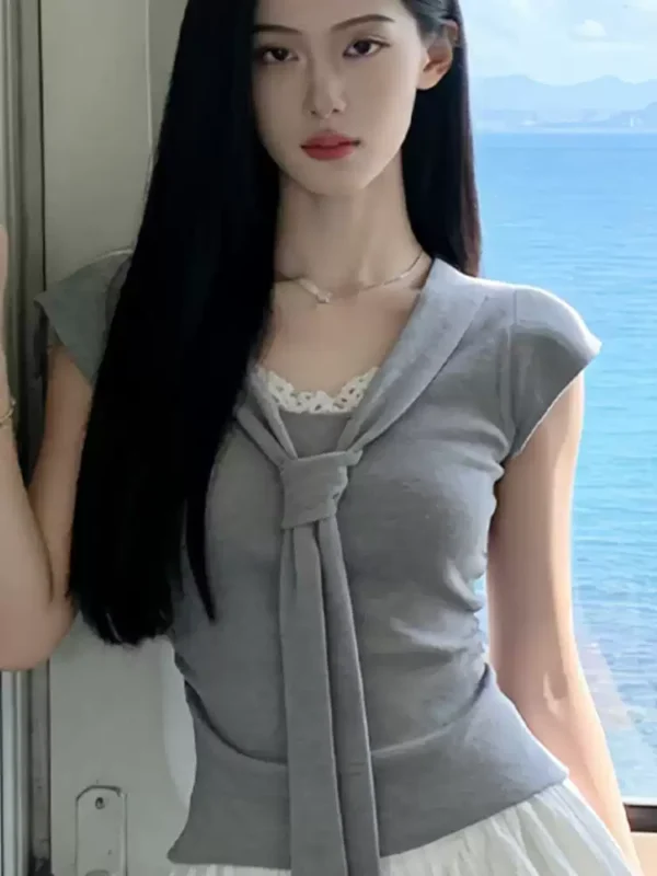 O1CN01qfDkJV1nGuPf46Gzw_2261115063.jpg_q50.jpg_.webp 夏天穿搭一整套2026巨好看韩系小个子漂亮减龄花苞短裙套装两件套