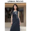 O1CN01uJ4zLh2FYawswAVYJ_2104668892.jpg_q50.jpg_.webp UR2026夏季新款女装气质极简撞色假两件V领修身连衣裙UWM760078