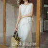 O1CN01yTQkJm22Xb53i3Jx5-2209697117130.jpg_q50.jpg_.webp 【艾利斯】ELLE法式天丝假两件连衣裙女装2026夏新款显瘦a字裙子